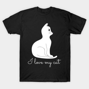 I love my cat T-Shirt